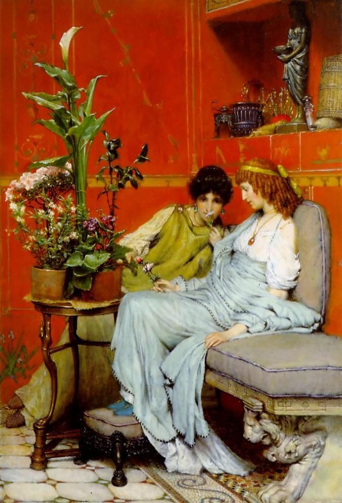 Sir Lawrence Alma-Tadema confidences